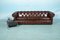 Vintage Cognac Leather Chesterfield Sofa with 4 Seats from Springvale, 1980s, Image 8