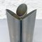 Mid-Century Modern Italian Brushed Steel Vase Composed of Six Cylinders, 1970s 7
