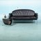 Vintage Leather 2-Seater Sofa in Black & Chrome with Tubular Frame, Image 9