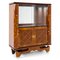 Art Deco Bar Cabinet in the Style of Jules Leleu, France, 1940s 1