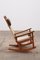 GE-673 Rocking Chair in Oak by H. Wegner for Getama 2