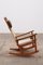 Rocking Chair GE-673 en Chêne par H. Wegner pour Getama 2