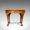 Antiker edwardianischer runder englischer Tisch aus Walnuss, 1910er 3