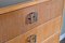 Mid-Century Teak and Brass Chest of Drawers 2