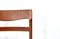 Teak and Leatherette Chairs from Nathan, 1960s, Set of 4 4