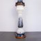 Vintage Patterned Ceramic Column Table Lamp, 1930s 4