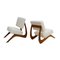 Fauteuils Mid-Century en Noyer par Adrian Pearsall, Etats-Unis, Set de 2 5