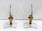Mid-Century Italian Modern Bedside Lamps in Murano Glass, 1950s, Set of 2, Image 7