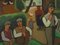 Luigi François Decoeur (Namur, 1884-1960), famiglia contadina di una domenica mattina, inizio XX secolo, Framed Oil on Canvas, Brabant Fauvism, Immagine 4