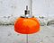 Vintage Italian Orange Faro Table Lamp by Luigi Massoni for Guzzini, 1970s, Image 2