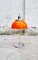Italienische Vintage Orange Faro Tischlampe von Luigi Massoni für Guzzini, 1970er 6