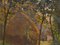 Constant Leemans (1871-1945), Luminist Landscape with Heystack, gerahmt Öl auf Leinwand 4