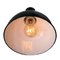 Vintage Industrial Black Enamel Factory Pendant Lamp, Image 2