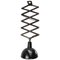 Vintage Industrial Black Enamel & Metal Scissor Pendant Lamp 1