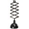 Vintage Industrial Black Enamel & Metal Scissor Pendant Lamp, Image 1