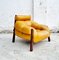 Mid-Century MP-81 Easy Chair in Jacaranda & Leather by Percival Lafer, Brazil, 1970s, Image 1