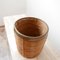 Mid-Century Wicker and Brass Bowls or Bins, Set of 3 23