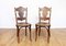 Antique Chairs with Decor by Jacob & Josef Kohn, Set of 2 1