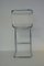 White Leather and Chrome Bar Stool 4