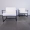 Vintage Industrial Iron Lounge Chairs, 1970s, Set of 2 2