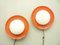 Wall or Ceiling Lamps from Kaiser, 1950s, Set of 2, Image 1