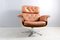 Mid-Century Leatherette Lounge Chair from Stoll Giroflex, 1960s, Image 12