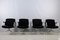 Vintage Black Velvet Fk84 Office Chairs by Preben Fabricius & Jørgen Kastholm for Kill International, Set of 4 12