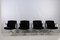 Vintage Black Velvet Fk84 Office Chairs by Preben Fabricius & Jørgen Kastholm for Kill International, Set of 4 20