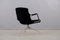 Vintage Black Velvet Fk84 Office Chairs by Preben Fabricius & Jørgen Kastholm for Kill International, Set of 4 6