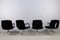 Vintage Black Velvet Fk84 Office Chairs by Preben Fabricius & Jørgen Kastholm for Kill International, Set of 4 9