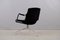 Vintage Black Velvet Fk84 Office Chairs by Preben Fabricius & Jørgen Kastholm for Kill International, Set of 4 7