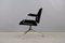Vintage Black Velvet Fk84 Office Chairs by Preben Fabricius & Jørgen Kastholm for Kill International, Set of 4 23