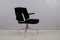 Vintage Black Velvet Fk84 Office Chairs by Preben Fabricius & Jørgen Kastholm for Kill International, Set of 4 5