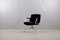 Vintage Black Velvet Fk84 Office Chair by Preben Fabricius & Jørgen Kastholm for Kill International 2