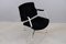 Vintage Black Velvet Fk84 Office Chair by Preben Fabricius & Jørgen Kastholm for Kill International, Image 4