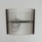 Französische Prismatische Mid-Century Glas Wandlampe von Holophane 1