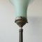 Lampadaire Uplighter Antique avec Abat-Jour en Verre, Pays-Bas 4