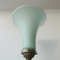 Antique Dutch Uplighter Floor Lamp with Glass Shade, Image 5