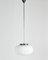 Opaline Glass Lamp from Napako, 1960s, Image 1