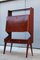 Mid-Century Mahogany Bar by Vittorio Dassi for Dassi, 1950s, Image 1