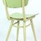 Mid-Century Chair in Lime Green and Cream from Ton, Czechoslovakia, 1960s 3