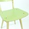 Mid-Century Chair in Lime Green and Cream from Ton, Czechoslovakia, 1960s 10
