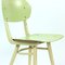 Mid-Century Chair in Lime Green and Cream from Ton, Czechoslovakia, 1960s 8