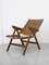 Vintage Danish Folding Armchair with 5 Positions 18