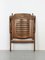 Vintage Danish Folding Armchair with 5 Positions, Image 8