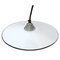 Vintage French Industrial White Enamel Pendant Lamp 2