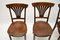Antique Bentwood Dining Chairs, Set of 4, Image 5