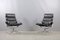 Vintage Black EA 216 Soft Pad Lounge Chairs by Charles & Ray Eames for Herman Miller, Set of 2, Image 1