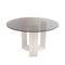 Italian Carrara Marble and Smoked Glass Table from Cattelan Italia 2