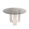 Italian Carrara Marble and Smoked Glass Table from Cattelan Italia, Image 2